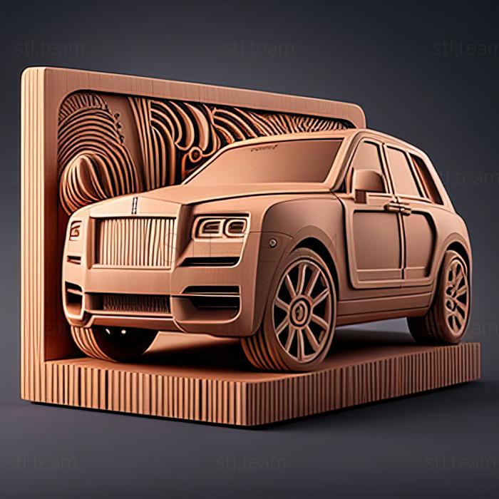 3D модель Rolls Royce Cullinan (STL)